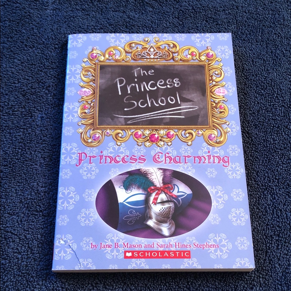 Scholastic Princess Charming Book - Light Blue & Purple Accents